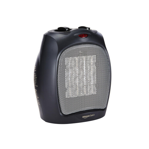 Amazon Amazon Basics 1800 Watt Ceramic Space Heater with Adjustable Thermosta
