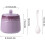 Ceramic Sugar Bowl with Lid and Spoon, Bright Gradient Porcelain Jar for Kitchen Storage 2