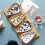 Dessert Bowls with Creative Raindrop Pattern Ceramic Snack Plates for Fruit Appetizers Sauces 4