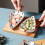 Dessert Bowls with Creative Raindrop Pattern Ceramic Snack Plates for Fruit Appetizers Sauces 2