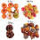 120Pcs Artificial Pumpkins Autumn Decorations Set,Autumn Home Decor Ar 3