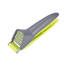 Garlic Press and Mincer Stainless Steel Large Capacity Crusher with Comfortable NonSlip Grip for Ginger and Nuts
