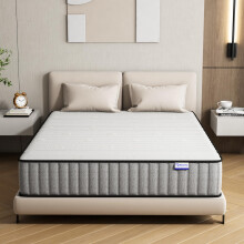 Matoresu 25CM Single Mattress with Innerspring Hybrid Memory Foam, Sin