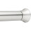 Amazon Amazon Basics Telescopic Shower Curtain Pole, 107-185 cm, Nickel 1