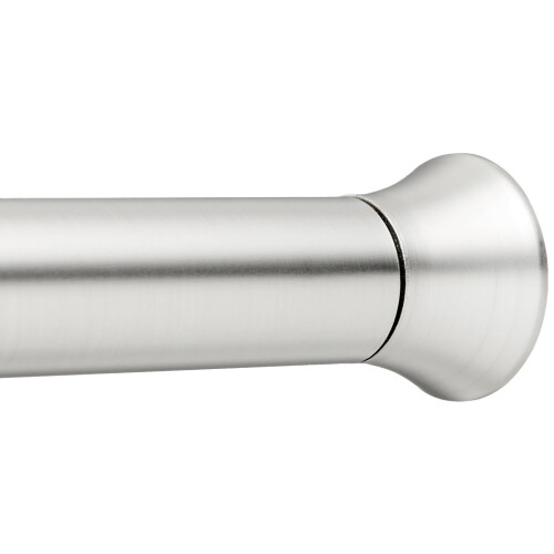 Amazon Amazon Basics Telescopic Shower Curtain Pole, 107-185 cm, Nickel
