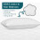 IMFAA Quilted Zipped Pillow Protector Pack of 4 - Soft and Comfortable 5