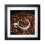 Black 1212" / 30 X 30Cm Square Photo Frames With Mount for 1010" Set 2