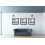 Black 1212" / 30 X 30Cm Square Photo Frames With Mount for 1010" Set 4