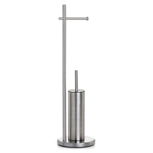 TATAY Standing Toilet Roll Holder | Stainless Steel Toilet Roll Stand