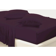 Easy Care NON IRON 4FT SMALL DOUBLE/DOUBLE Fitted Sheet Polycotton Bed