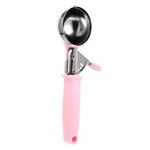 Stainless Steel Ice Cream Scoop with Ergonomic Grip for Fruit, Dessert, and Mashed Potatoes
