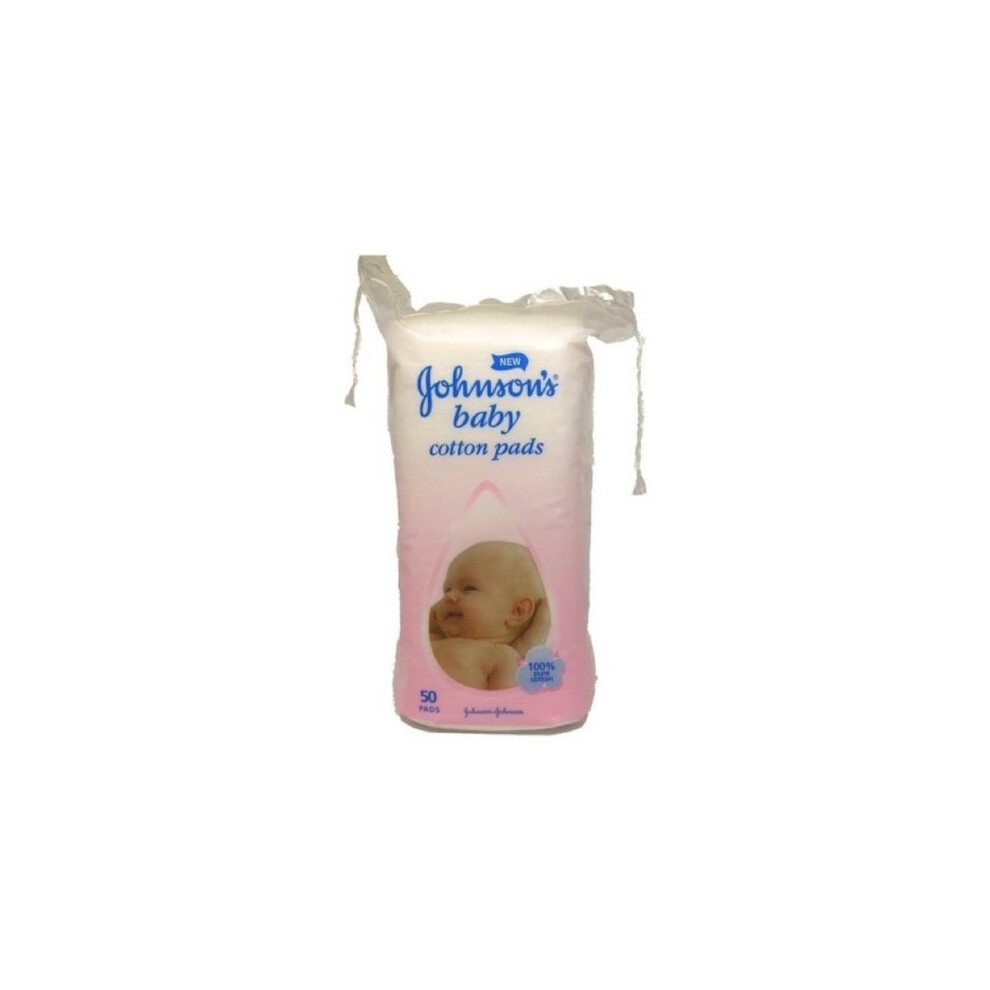 Photos - Baby Hygiene Johnsons Baby Johnson's Baby Cotton Pads - Pack of 50