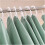 Light Green Queen Size Four Corner Bed Canopy with Dustproof Cover and DoubleLayer Mosquito Net 3