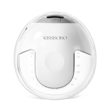 Electric Breast Pump, Wearable Breast Pump Electrical, with 4 Modes and 12 Levels, Leak-Proof Design, Strong Suction, Low Noise (White 1 pcs)