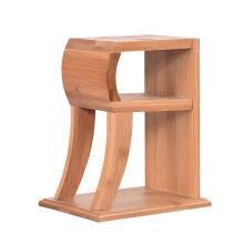 Kitchen Knife Holder Wooden Utensil Rack with MultiSlot Storage and Bottom Drainage Design