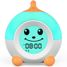 iHoo Ok to Wake Kids Alarm Clock, Toddler Sleep Training Clock with Touch Night Light, Nap timer for Boys Girls