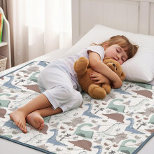 Yoofoss Waterproof Potty Training Bed Pads Washable Crib Mattress Sheets for Baby Toddlers Children Adults Pets 75x90cm