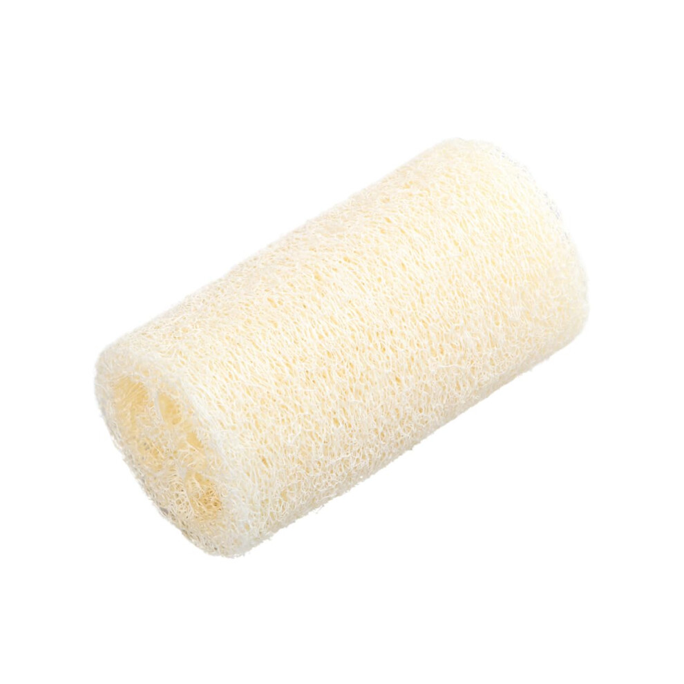 6pcs Natural Loofah Bath Sponges for Gentle Skin Exfoliation and Smooth Body Cleansing