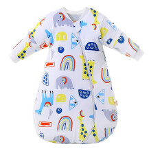 MIKAFEN Winter Baby Sleeping Bag for Children, 3.5 Tog, Organic Cotton, Various Sizes from Birth to 3 Years – Length/Height 80–95 cm