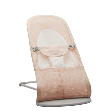 BabyBjörn Bouncer Balance Soft, Mesh, Pearly Pink/White