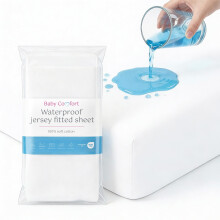 Waterproof Mattress Protector Sheet/Cover Fits 90x40 cm Baby Crib Cradle