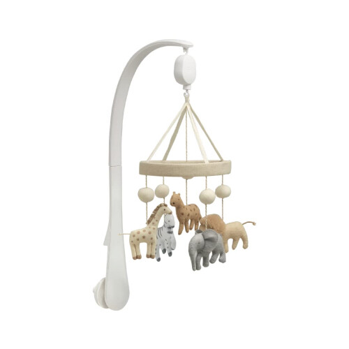 Mamas & Papas Mamas & Papas Nursery Cot/Cotbed Mobile, Born to be Wild, Multi