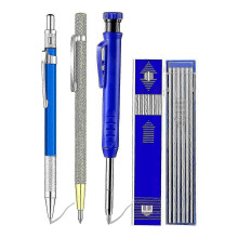 5 Packs Silver Streak Schweißer Bleistiftset mit Hartmetall-Schreibwerkzeug Massivmarker Metallmarkierwerkzeug