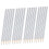 20 Pack Silver Welders Pencil Metallic Silver Marking Pencil for Construction Workers Metalwork Plum 1