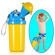 BYETOO Portable Baby Child Potty Urinal Emergency Toilet for Camping Car Travel and Kid Toddler Potty Pee Training (boy)