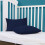 2 Pack 14x20 Toddler Pillowcase Set, Soft Microfiber Pillow Covers with Envelope Closure, Navy 3