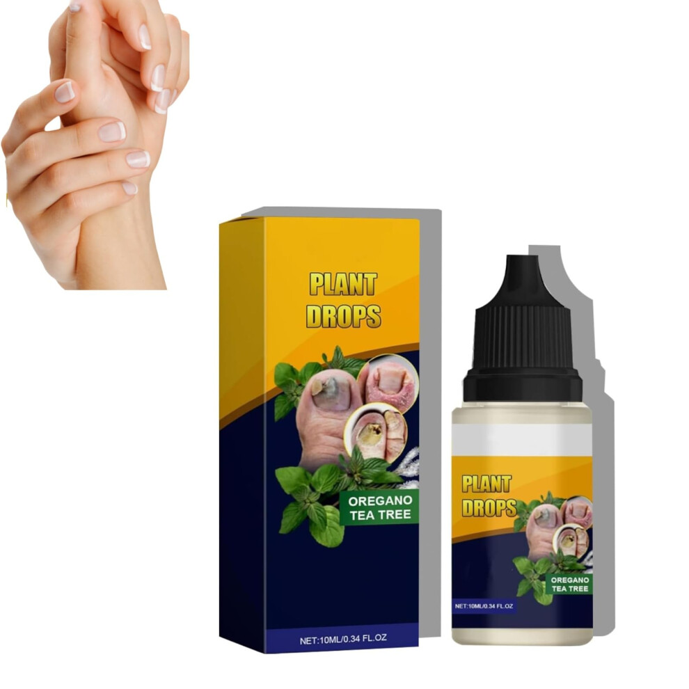 Tea Tree Oil Nail Treatment with Oregano â Natural Botanical Toenail Care Drops 10ml
