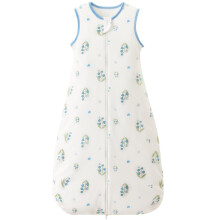 Nivolltha Super Soft Baby Sleeping Bag 1.5 TOG, 100% Cotton Warm All Season Sleeping Bag 18-36 Months for Infant Toddler, Newborn Essentials, Bluebell