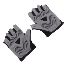 1 Paar Halbfinger-Fahrradhandschuhe Schwarz M