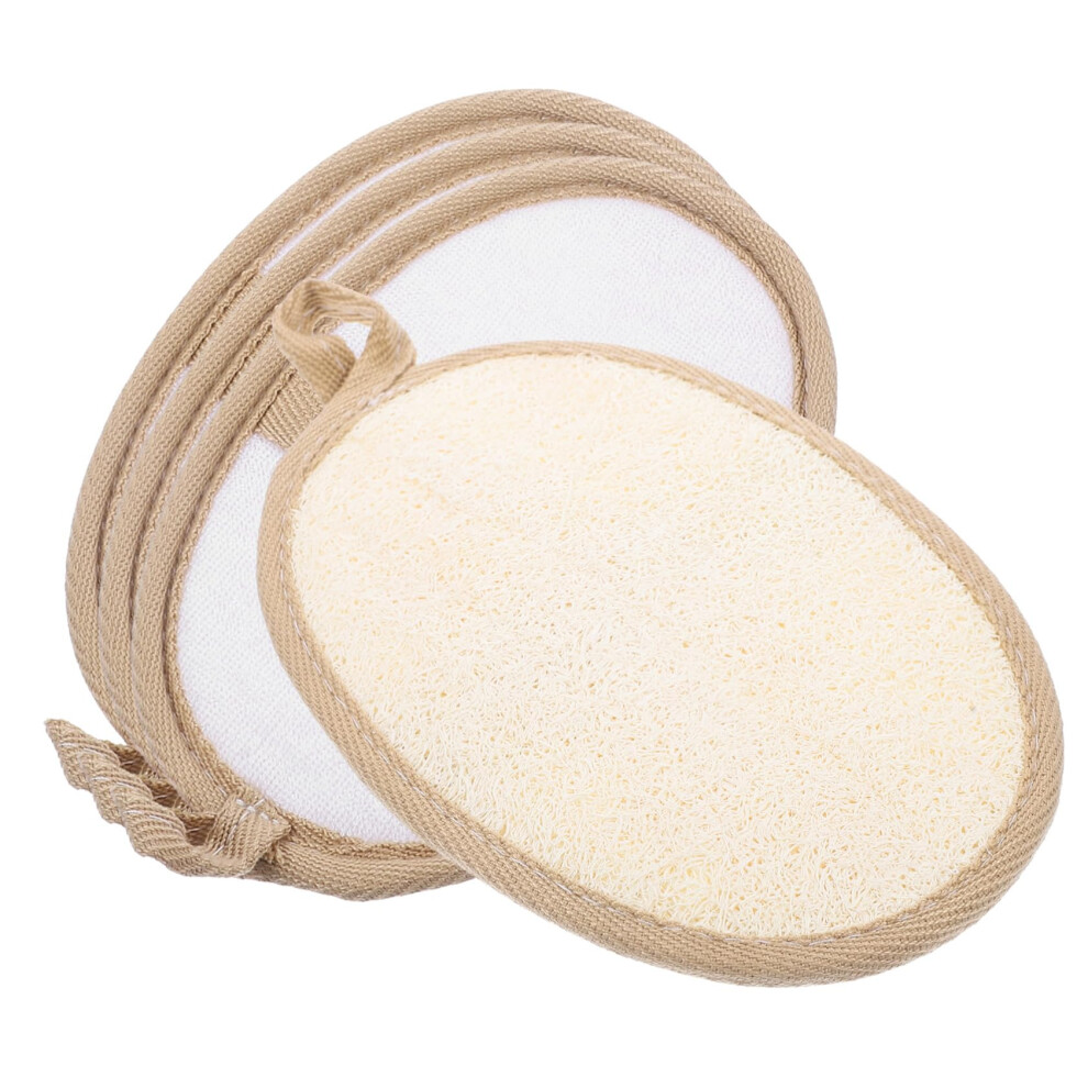 Shower Back Scrubber and Loofah Sponge Set with Long Reach Exfoliating Texture for Women