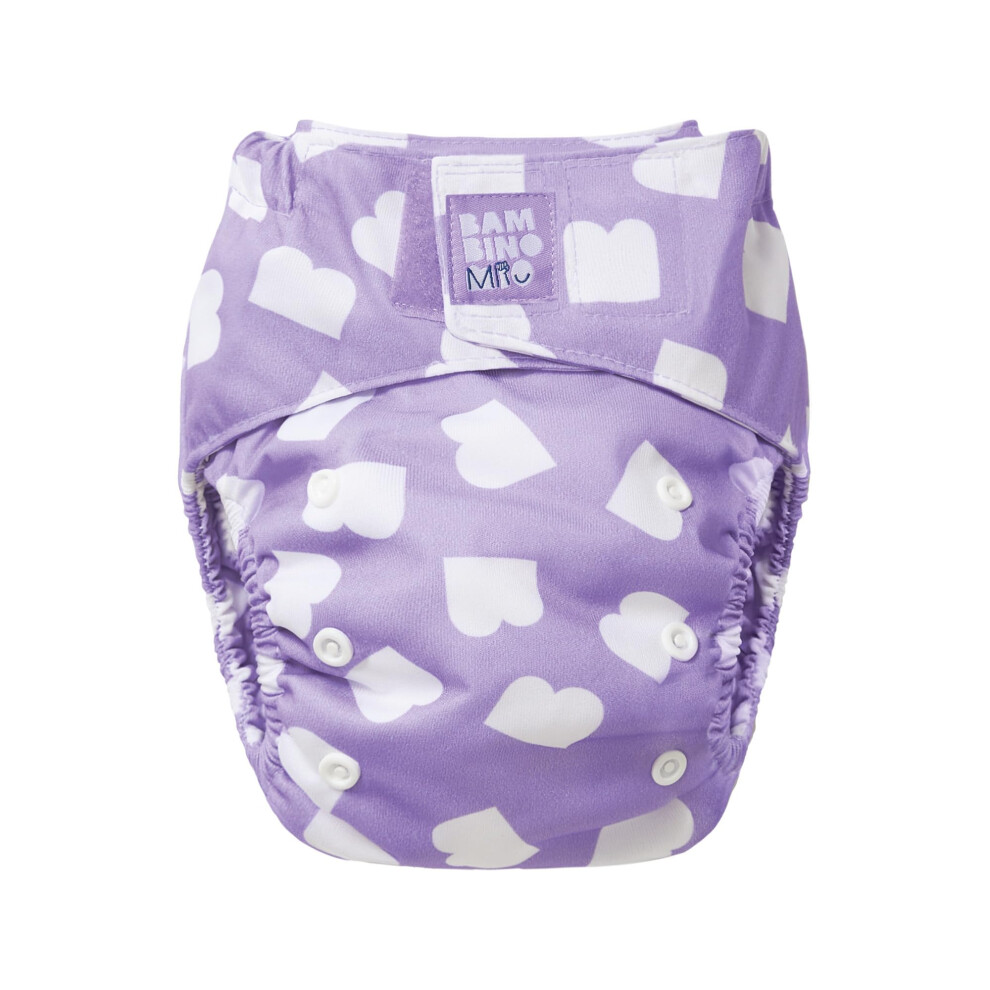 , Revolutionary Reusable Nappy - Sustainable, Washable, Chemical-Free Eco Nappy From Newborn To Toddler (Bam) Bambino Mio