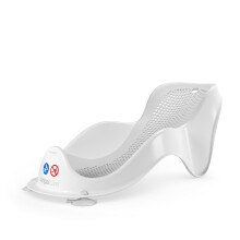 Angelcare Soft Touch Mini Bath Support- Grey - Newborn Bath Seat, Infant Bathing, Non-Slip, Easy Clean