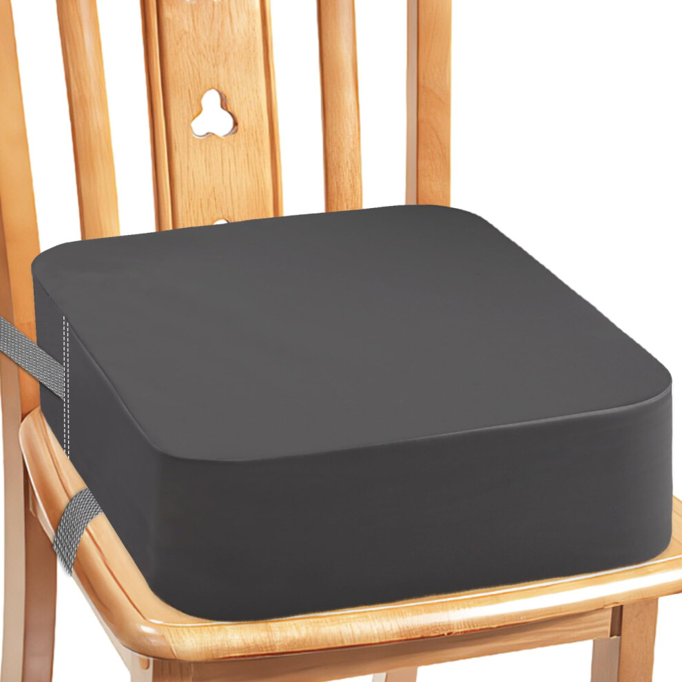 Syntaxho Booster Seat Dining Chair - Cartoon Canvas Washable 4 Straps Kids Booster Seat For Dining Table, Portable Travel Increasing Cushion