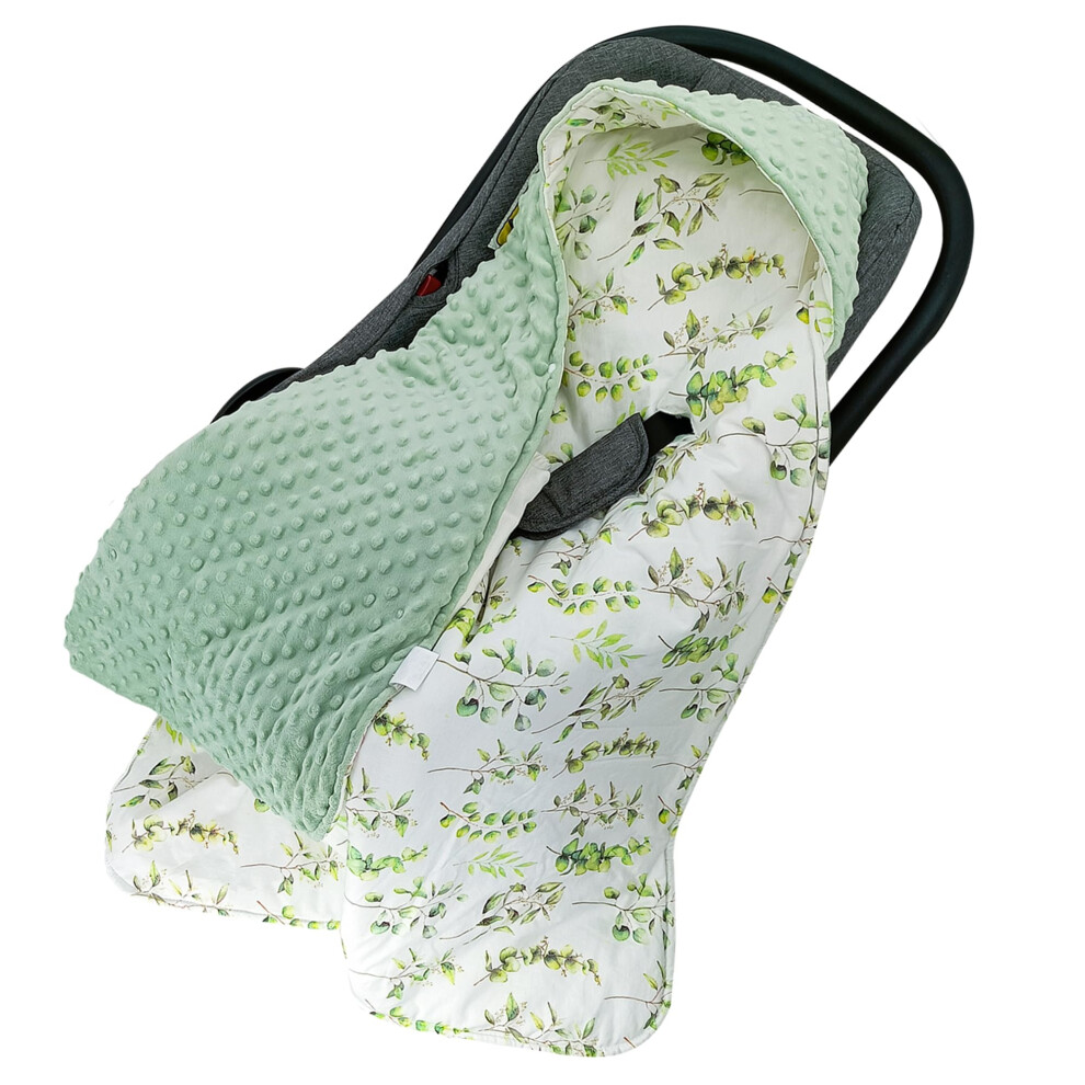 Baby Wrap Blankets For Pram Buggy Pushchair Universal For Boy Girl Winter Summer 90X90cm Double Sided Miracle Baby