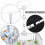 Baby Crib Safety Pop Up Tent 4