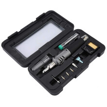 10 in 1 Butane Soldering Iron Kit Cordless Gas Torch with Quick Ignition for DIY Welding