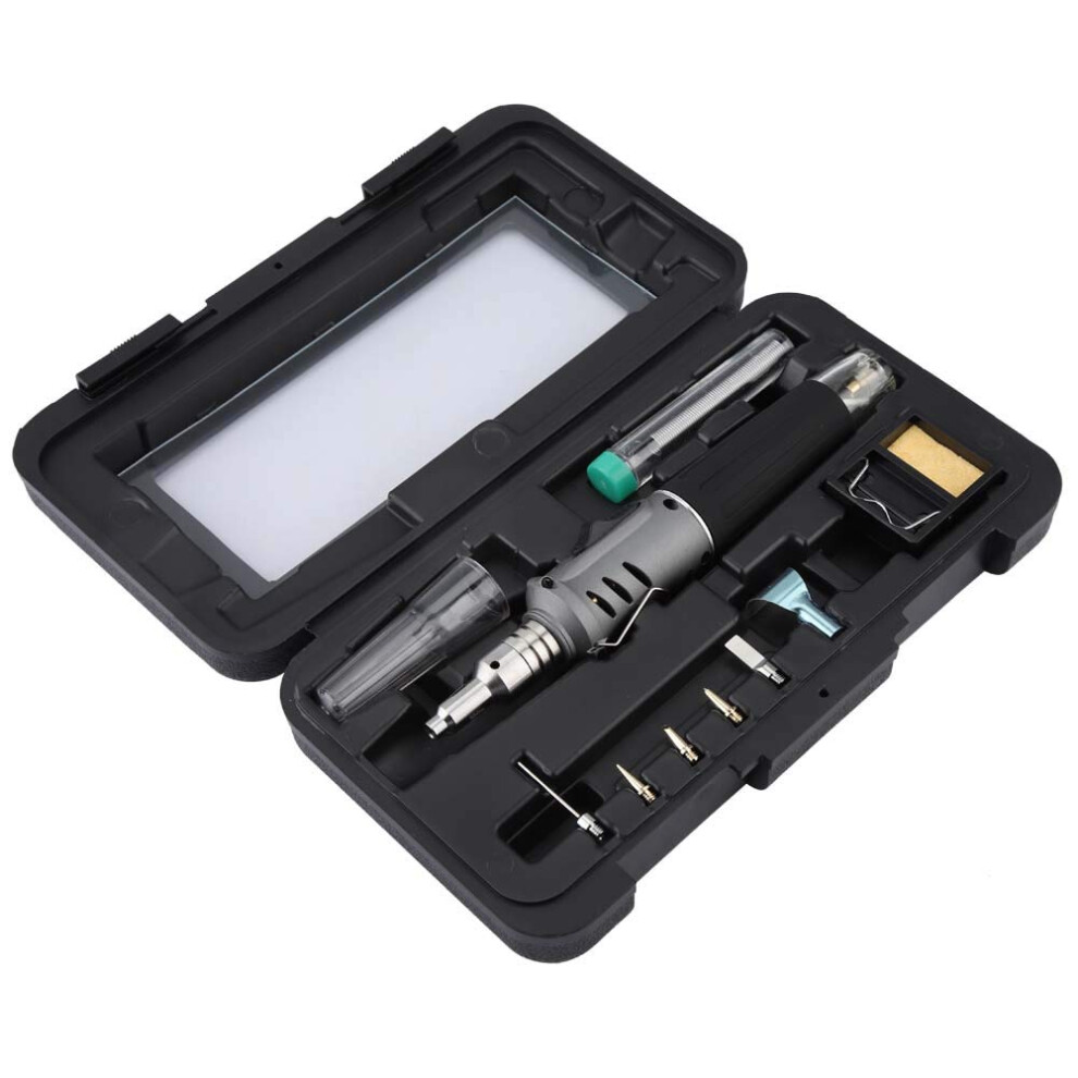 10 In 1 Butane Soldering Iron Kit Cordless Gas Torch With Quick Ignition For Diy Welding 9455672387675