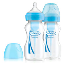 Dr. Brown's Options+ Anti-Colic Baby Bottle, Wide