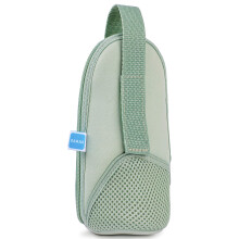 MAM Thermal Bag with Insulation Layer Keeps Liquids Warm and Cold Insulated Bag for Many Standard Baby Bottles Green