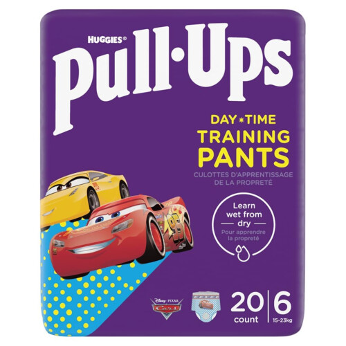 Huggies Huggies Pull-Ups Trainers Day, Boy, 2-4 Years, Nappy Size 6-7+, 40 BIG KID Training Pants