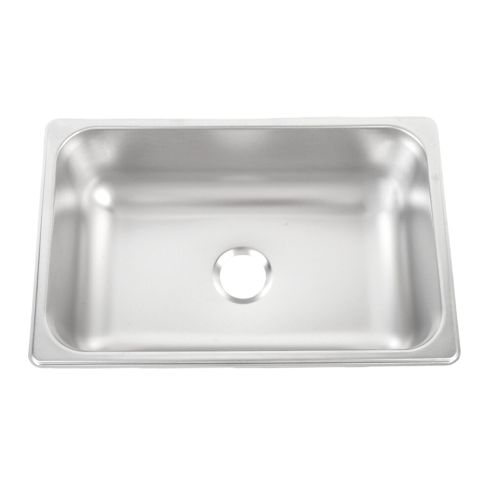 304 Stainless Steel Kitchen Sink 11.42X7.09x3.94in For Rv Boat Marine 8741383181574