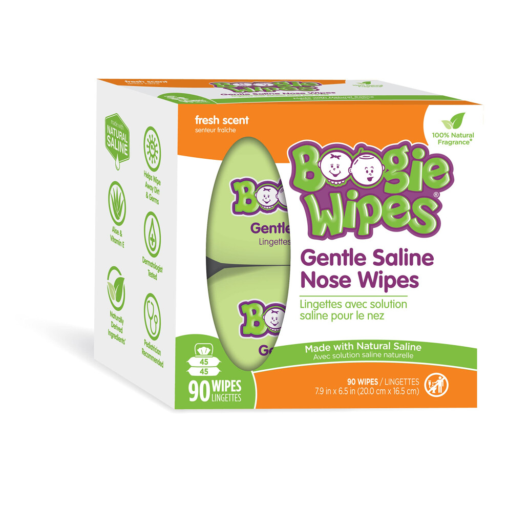 Fresh Scent - 90 Count Boogie Wipes