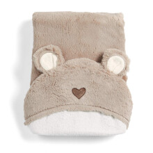 Mamas & Papas Soft Hooded Baby Towel, Millie & Boris