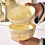 Large Ceramic Salad and Soup Bowl, Wide Mouth Stackable Design for Kitchen and Table Serving 4