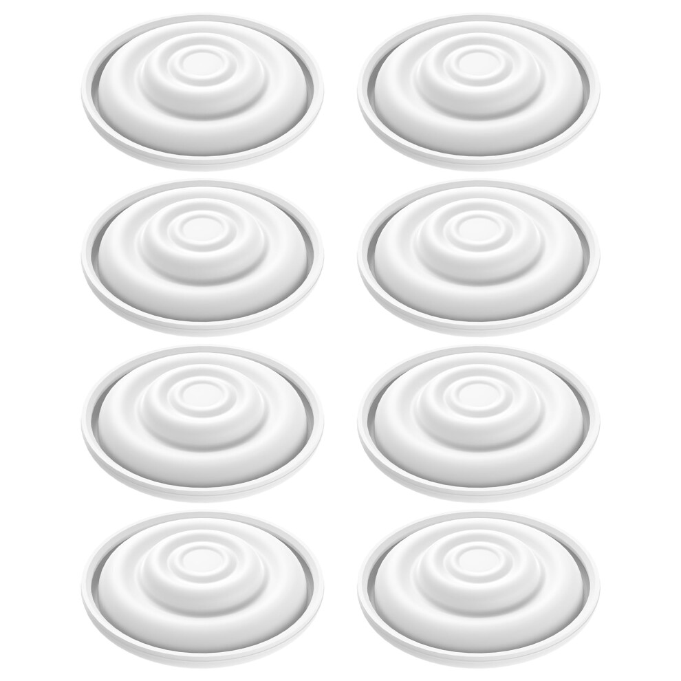 Breast Pump Parts 8 Silicone Diaphragm Designed For Spectra S1 S2 9 Plus Breastpump Backflow Protector,Not Original Spectra Accessories Milkflow