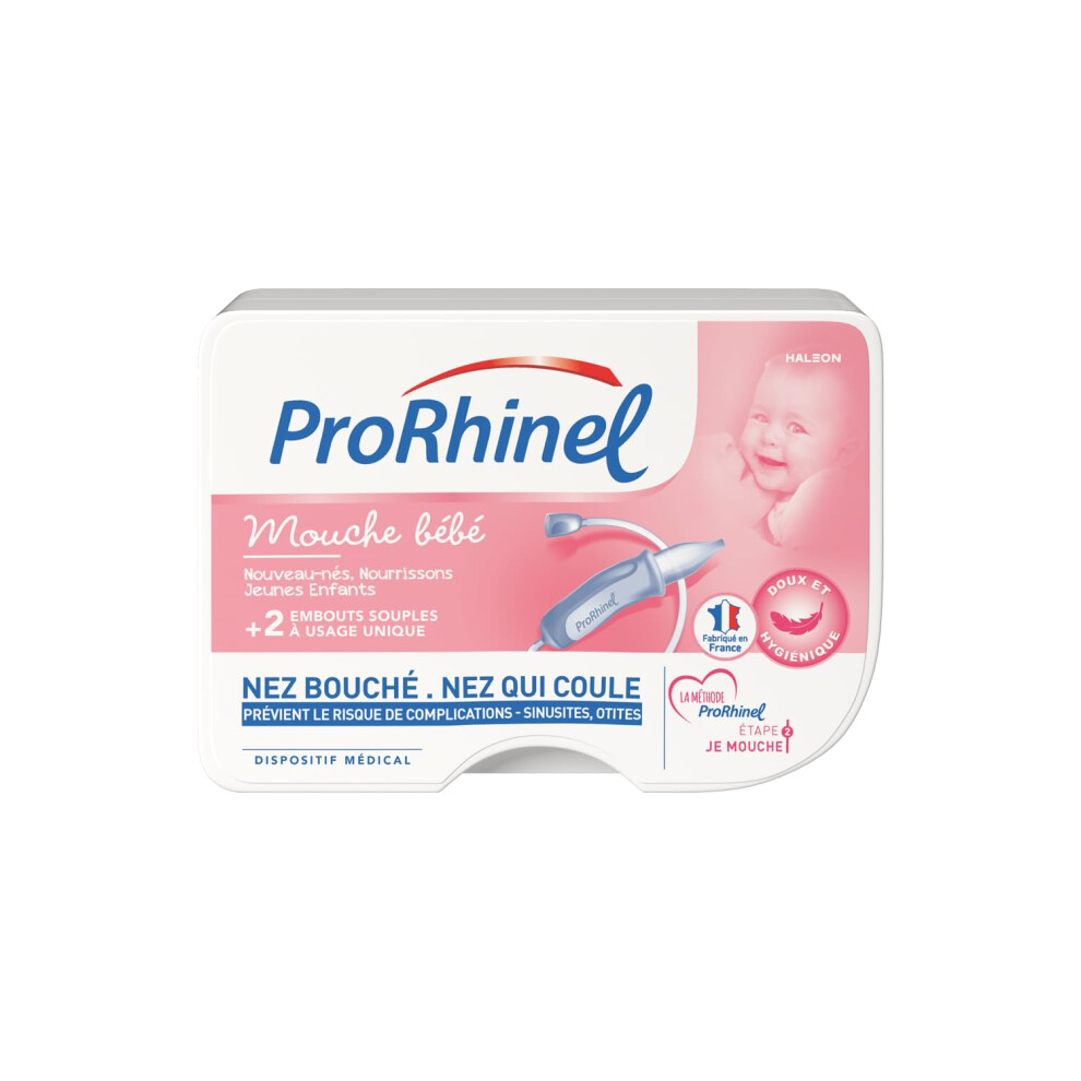 Ergonomic Baby Fly, Safe And Hygienic, Reduces The Risk Of Sinusitis And Ear Infections, Made In France Prorhinel